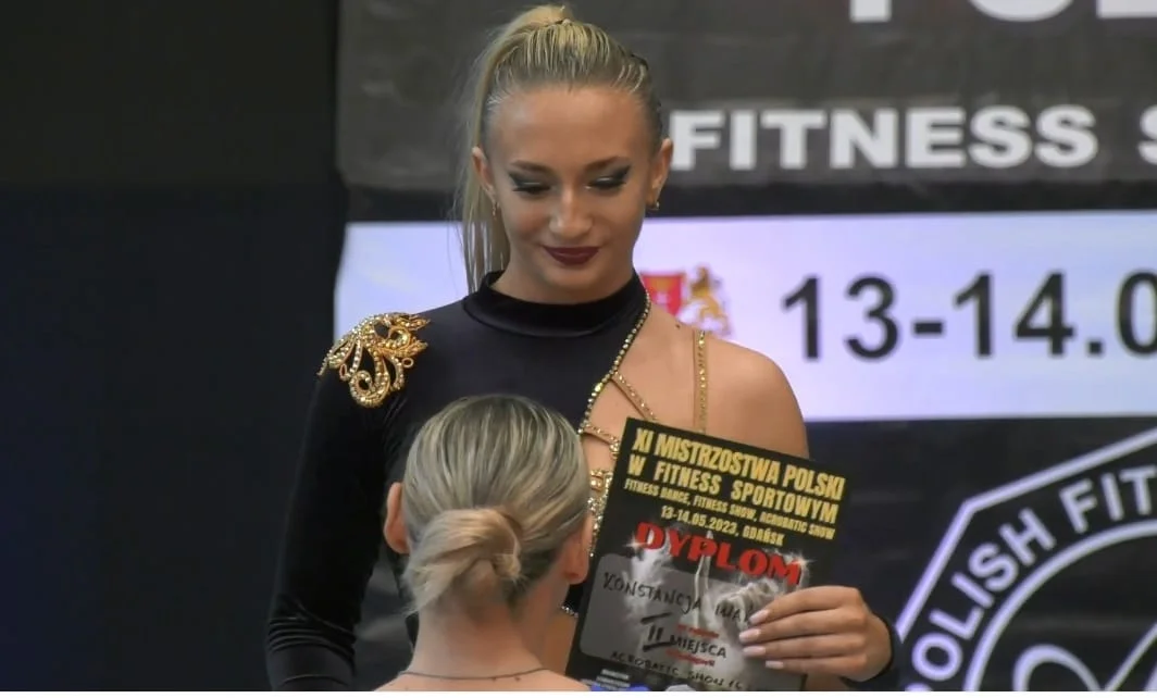 Sanoczanka Konstancja Iwańczyk srebrną medalistką na Mistrzostwach Polski w Fitness Sportowym! [ZDJĘCIA,WIDEO] - Zdjęcie główne