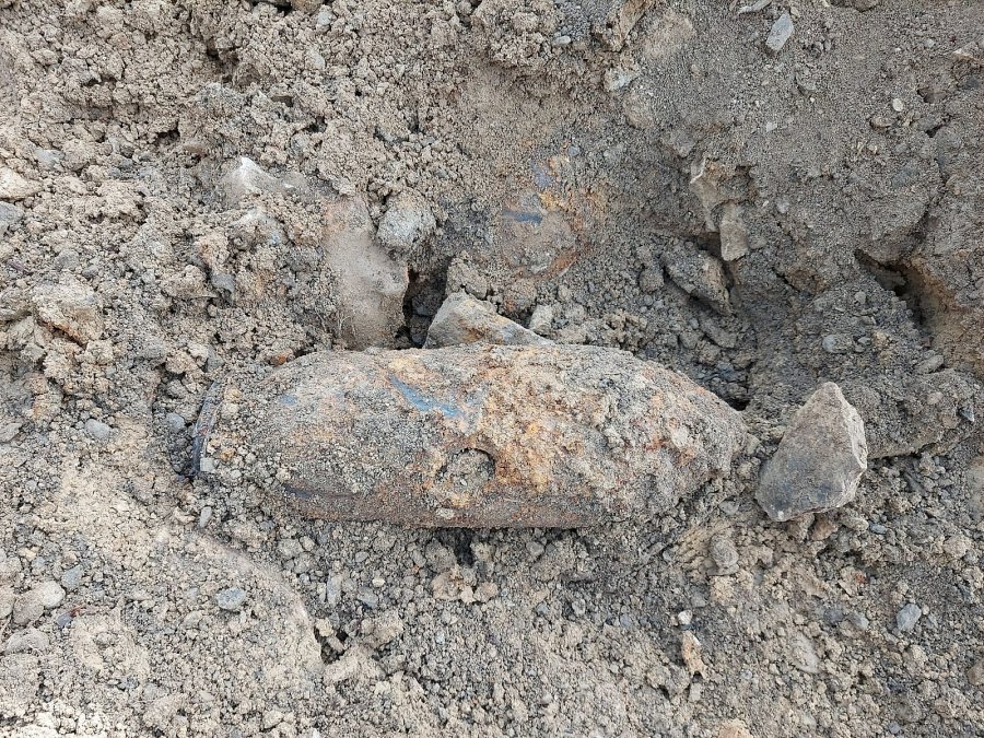 Podkarpacie: Radzieckie bomby odnalezione na placu budowy. Ważyły po 50 kg - Zdjęcie główne