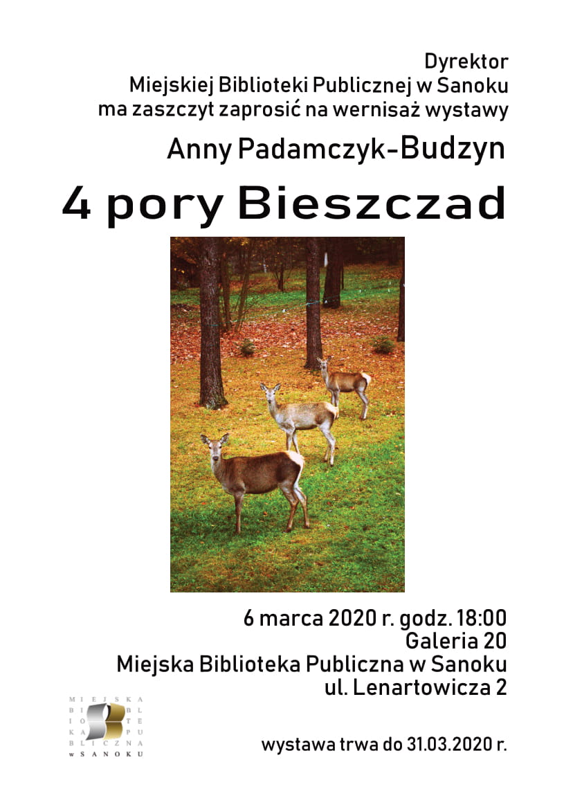 „4 pory Bieszczad” - wernisaż Anny Padamczyk-Budzyn - Zdjęcie główne