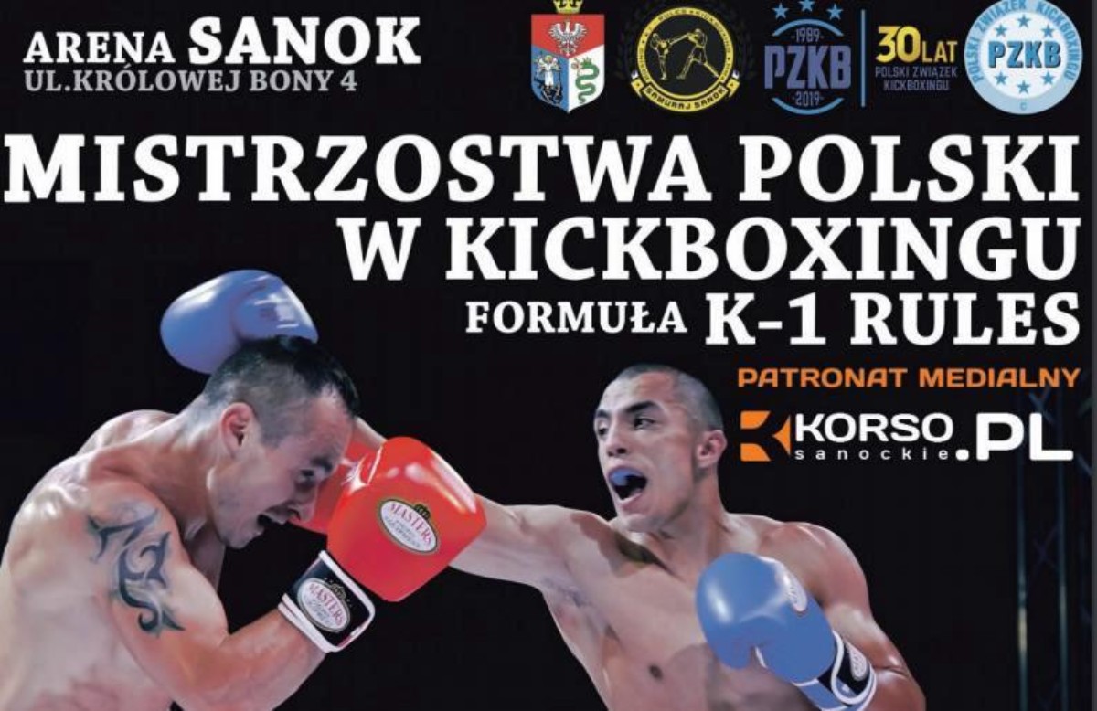 Mistrzostwa Polski w K-1 Rules Sanok 2019 - Duża impreza sportowa w Sanoku! - Zdjęcie główne