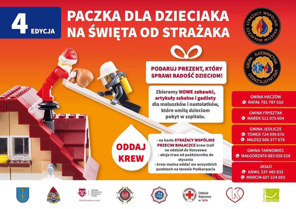 Akcja strażaków: Paczka dla dzieciaka na święta od strażaka - Zdjęcie główne
