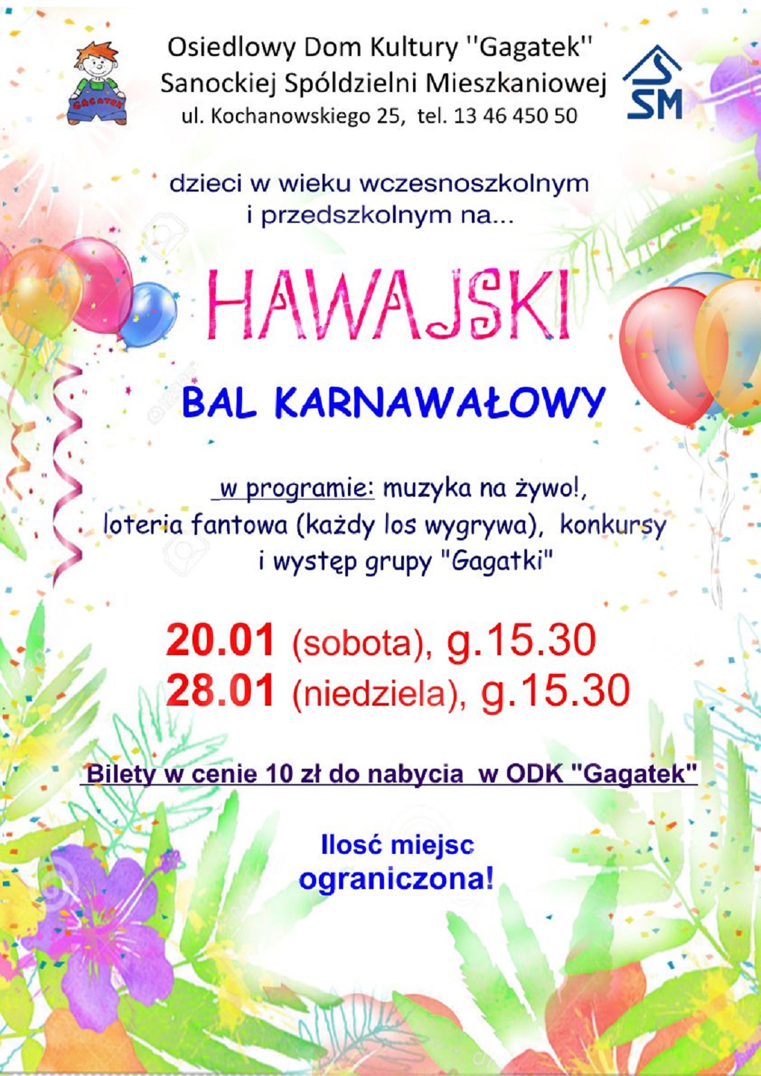 Hawajski bal karnawałowy - Zdjęcie główne