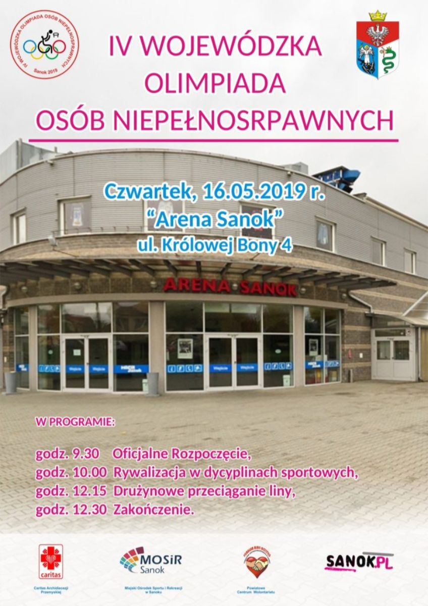 SANOK: IV Wojewódzka Olimpiada Osób Niepełnosprawnych - Zdjęcie główne