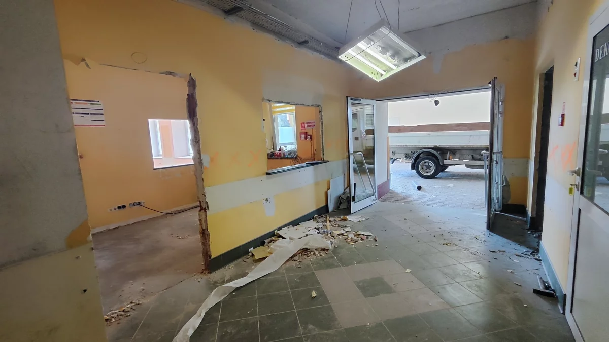 Trwają intensywne prace budowlane w SPZOZ Sanok - Zdjęcie główne
