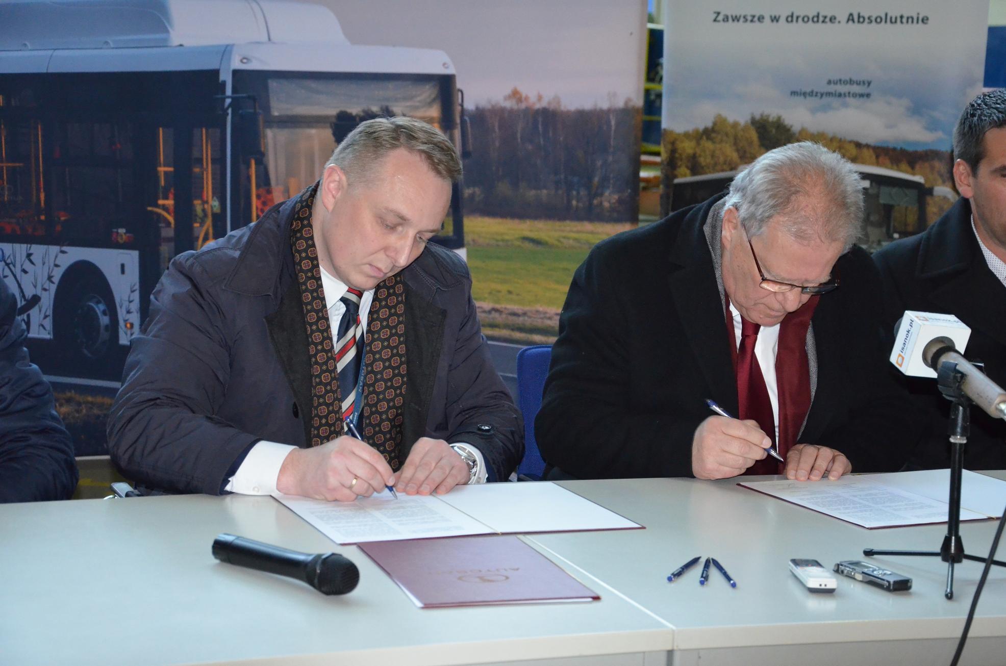 Autosan podpisał umowę z niemiecką firmą ebe Europa na dostawę czterech miejskich autobusów SANCITY z napędem elektrycznym - Zdjęcie główne