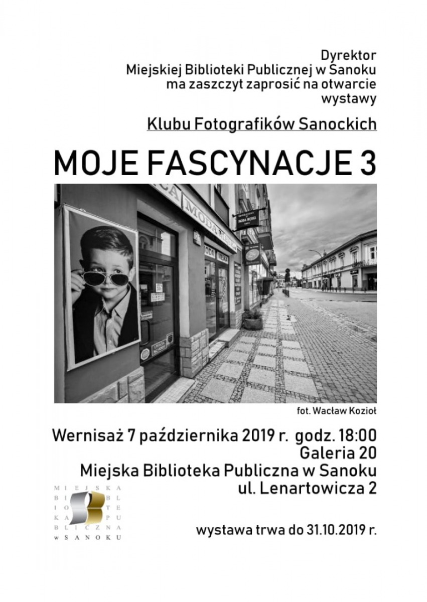 Otwarcie wystawy "Moje Fascynacje 3" Klubu Fotografików Sanockich - Zdjęcie główne