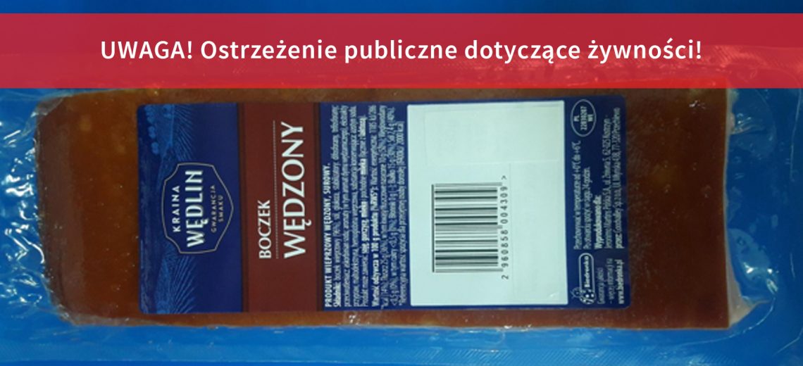 UWAGA! Boczek wędzony z Biedronki zawiera groźną bakterię! - Zdjęcie główne