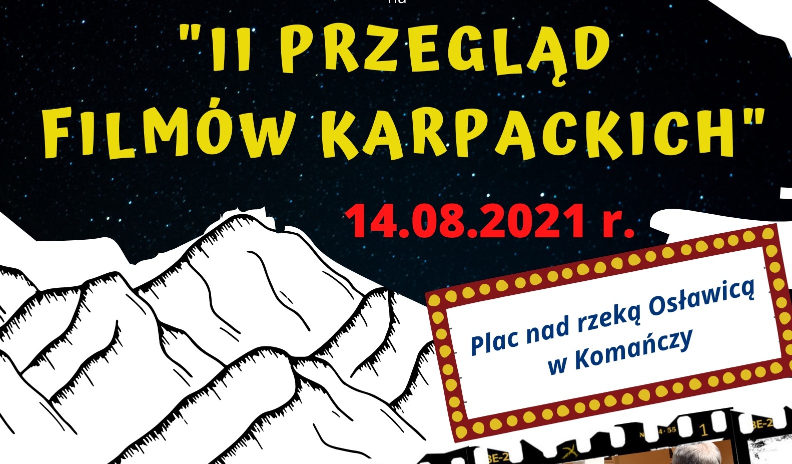 II Przegląd Filmów Karpackich w Komańczy - Zdjęcie główne