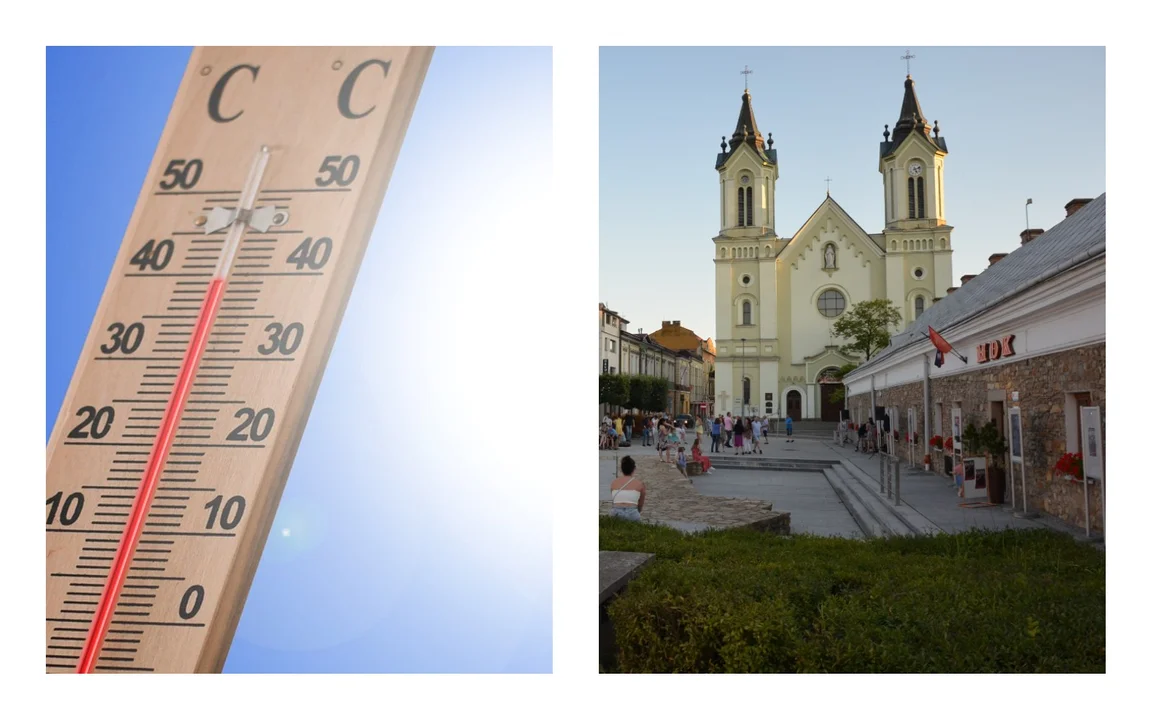 Pogoda Sanok i okolice. Wysokie temperatury i słońce na niebie. Jak przetrwać gorący weekend? - Zdjęcie główne