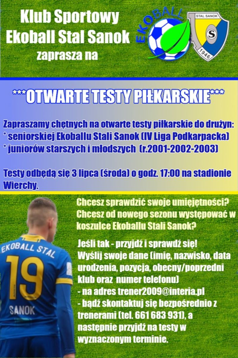 Dołącz do Ekoballu Stali Sanok! - Zdjęcie główne