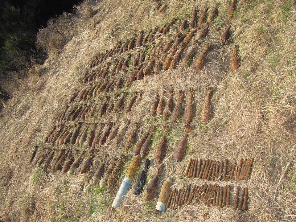 180 pocisków znalezionych w lesie - akcja saperska w Nadleśnictwie Komańcza [ZDJĘCIA] - Zdjęcie główne