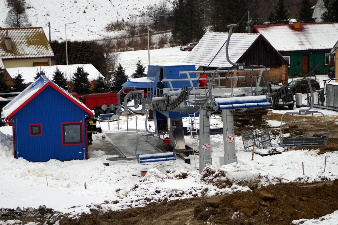 Nowoczesny wyciąg narciarski w Wańkowej. Niebawem otwarcie [ZDJĘCIA] - Zdjęcie główne