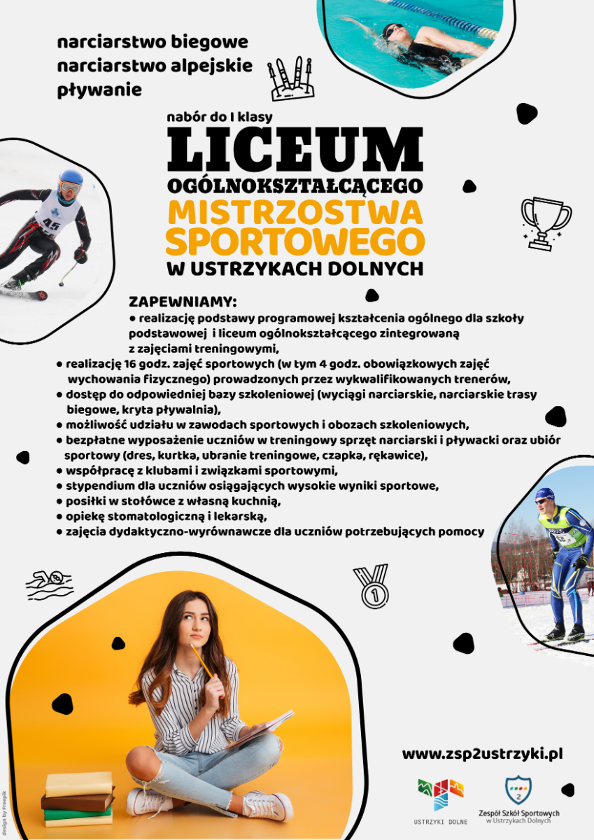 USTRZYKI DOLNE: Rekrutacja do I klasy Liceum Mistrzostwa Sportowego w Ustrzykach Dolnych - Zdjęcie główne