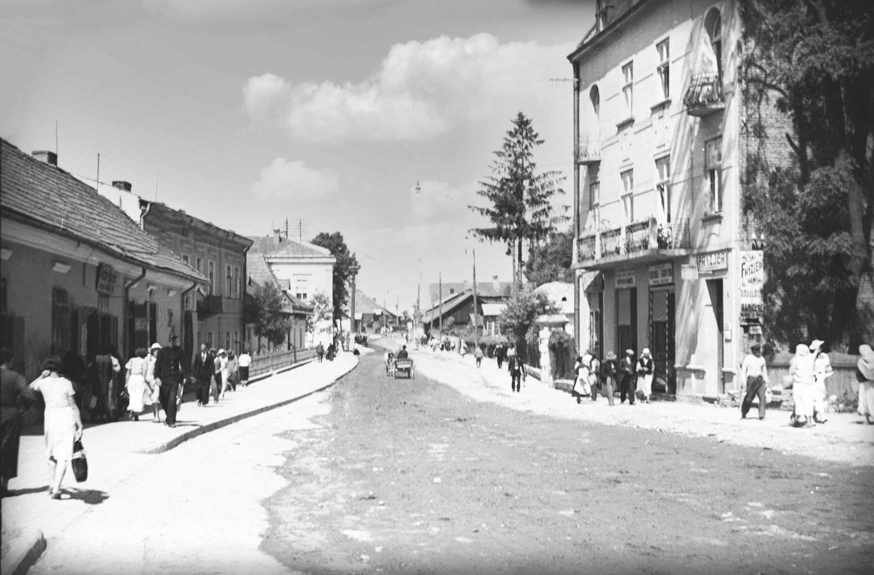 Sanok ul. Kościuszki 1936 r.