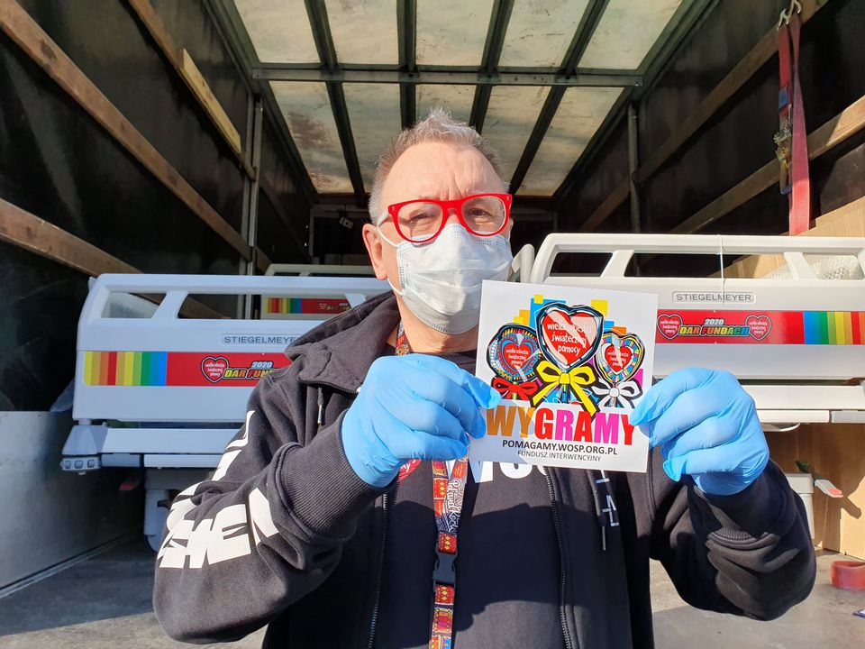 WOŚP: Łóżka dla pacjentów z koronawirusem już w tym tygodniu trafią do szpitali - Zdjęcie główne