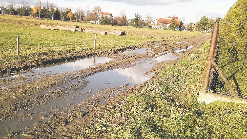 Drogi polne w Bażanówce są w opłakanym stanie - Zdjęcie główne