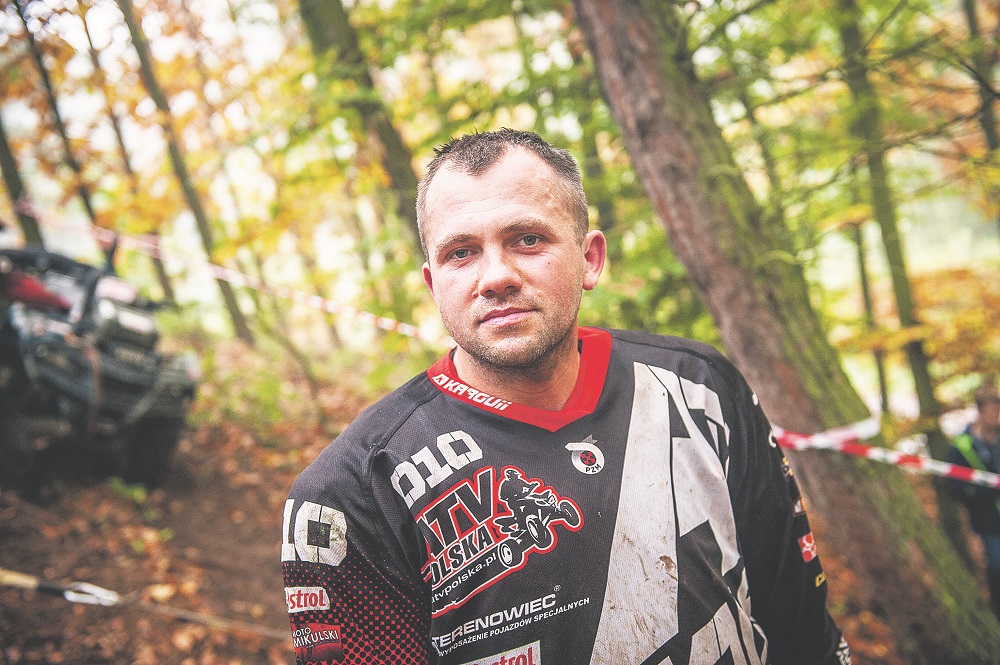 Piotr Kurek z Trepczy - Przeprawowy Mistrz Polski w jeździe na quadach - Zdjęcie główne