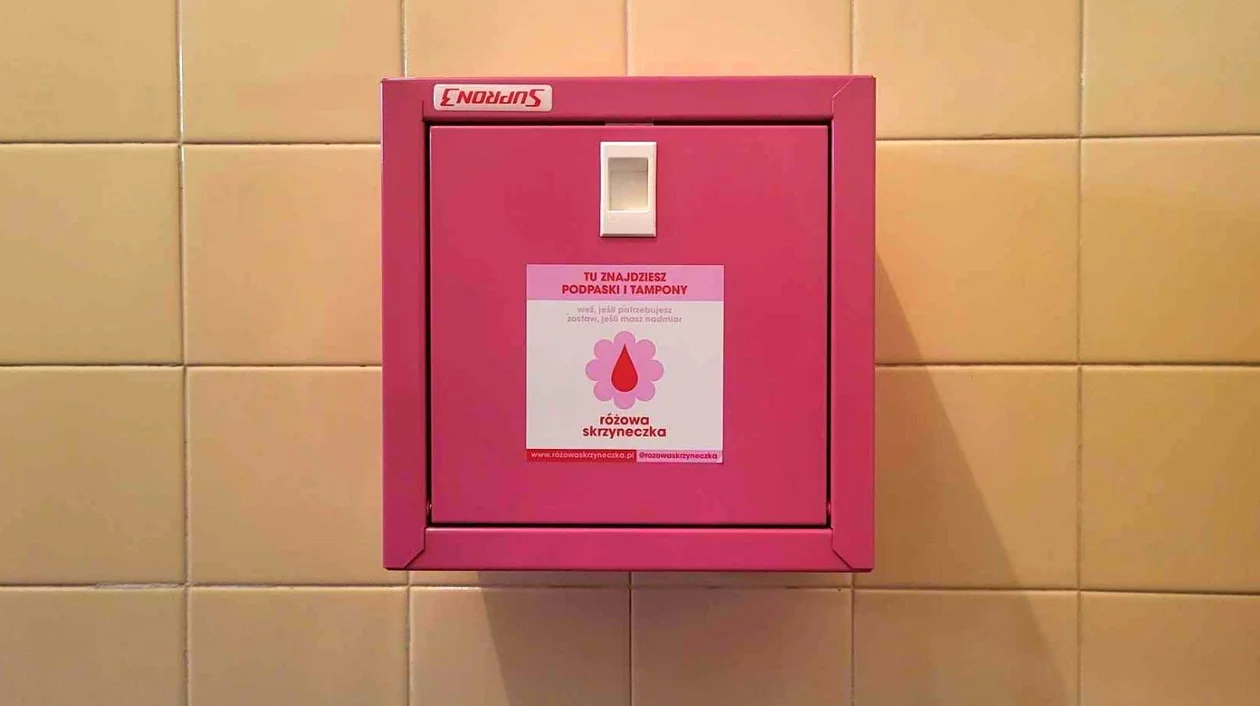 Różowa skrzyneczka w każdej sanockiej szkole? Możesz wesprzeć akcję - Zdjęcie główne