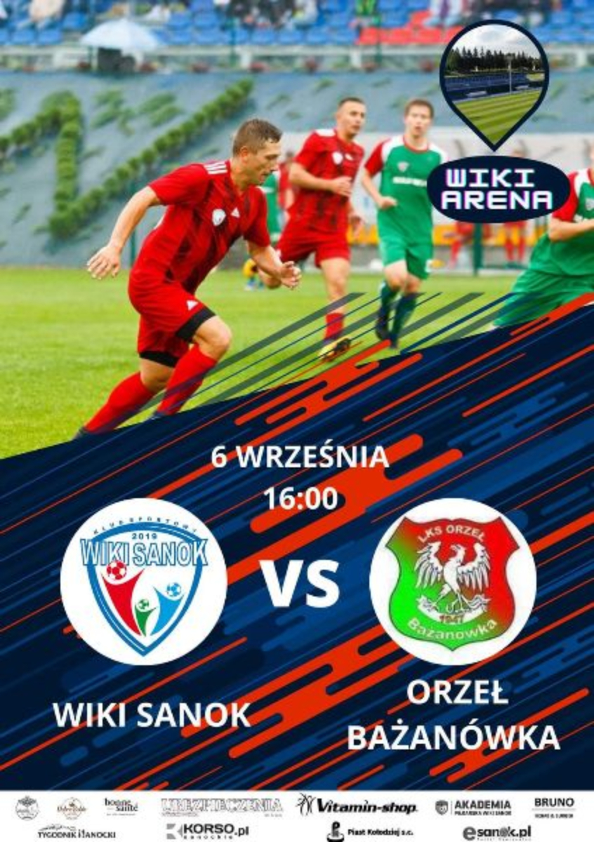 Wiki Sanok podejmie w niedzielę Orła Bażanówka - Zdjęcie główne
