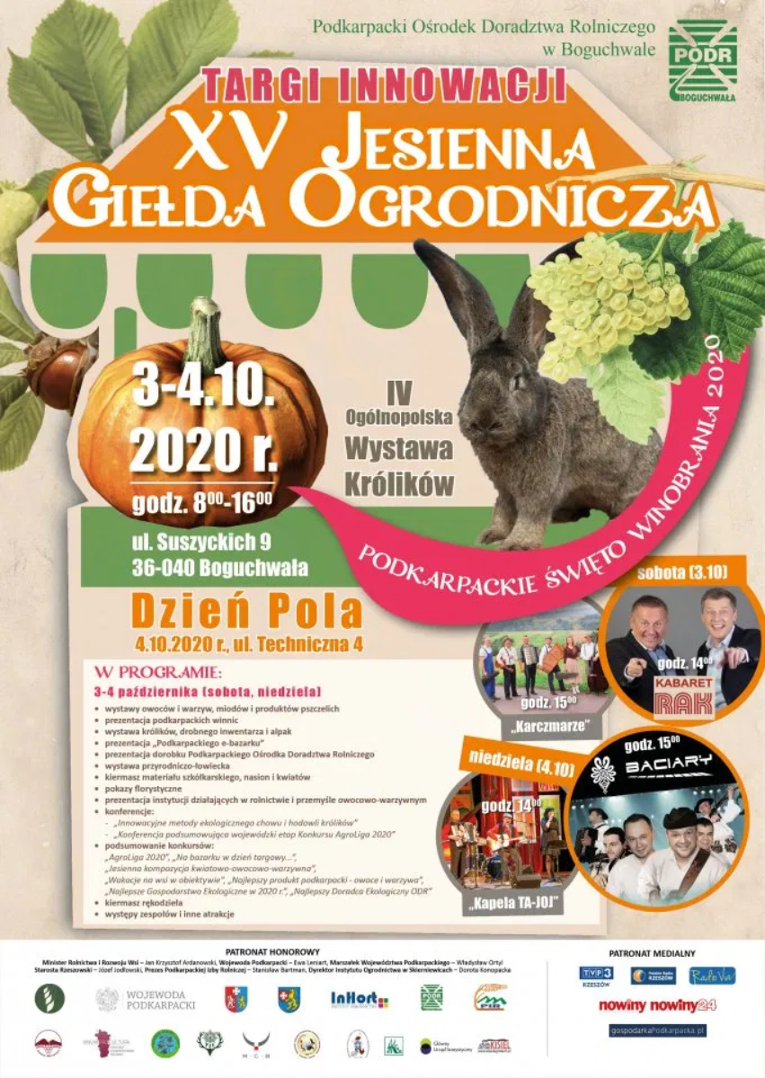 Gmina Sanok. Jesienna Giełda Ogrodnicza  - Zdjęcie główne