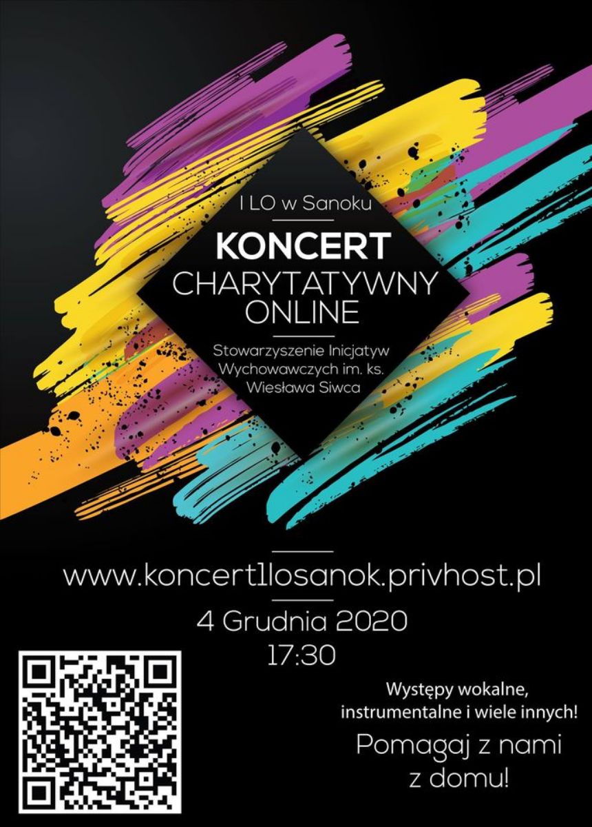 Koncert Charytatywny I Liceum Ogólnokształcącego w Sanoku - Zdjęcie główne