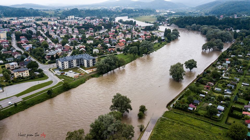 UWAGA! Wzrost poziomu wód z przekroczeniem stanów ostrzegawczych - Zdjęcie główne