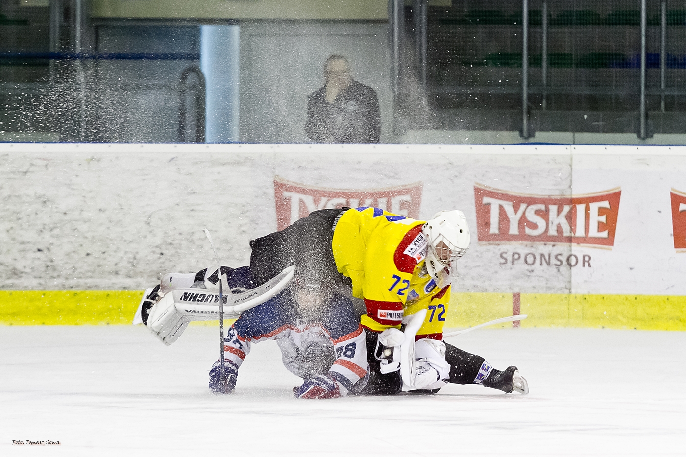 SANOK CJHL : STS UKS Niedźwiadki Sanok vs MMKS Podhale Nowy Targ [ZDJĘCIA] - Zdjęcie główne