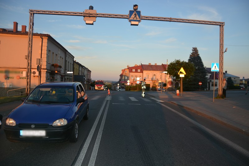 Rymanów. Potrącenie pieszego na pasach. 61-latek w szpitalu [FOTO] - Zdjęcie główne