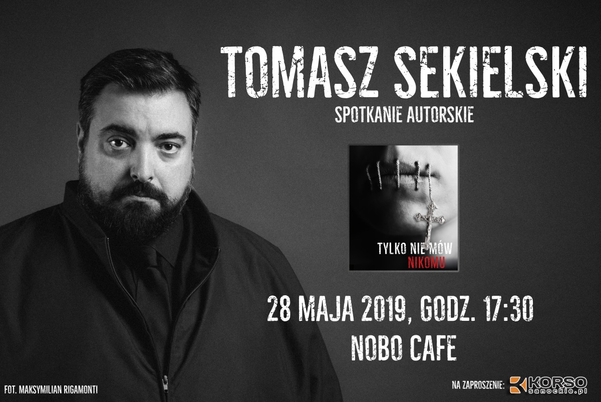 Spotkanie autorskie z Tomaszem Sekielskim w Sanoku! - Zdjęcie główne