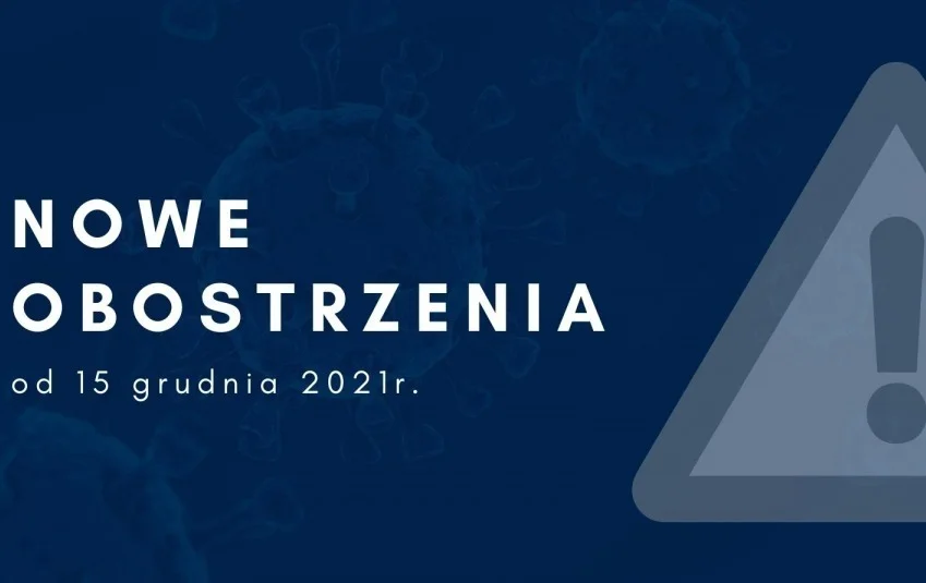 15 grudnia nowe obostrzenia - Zdjęcie główne