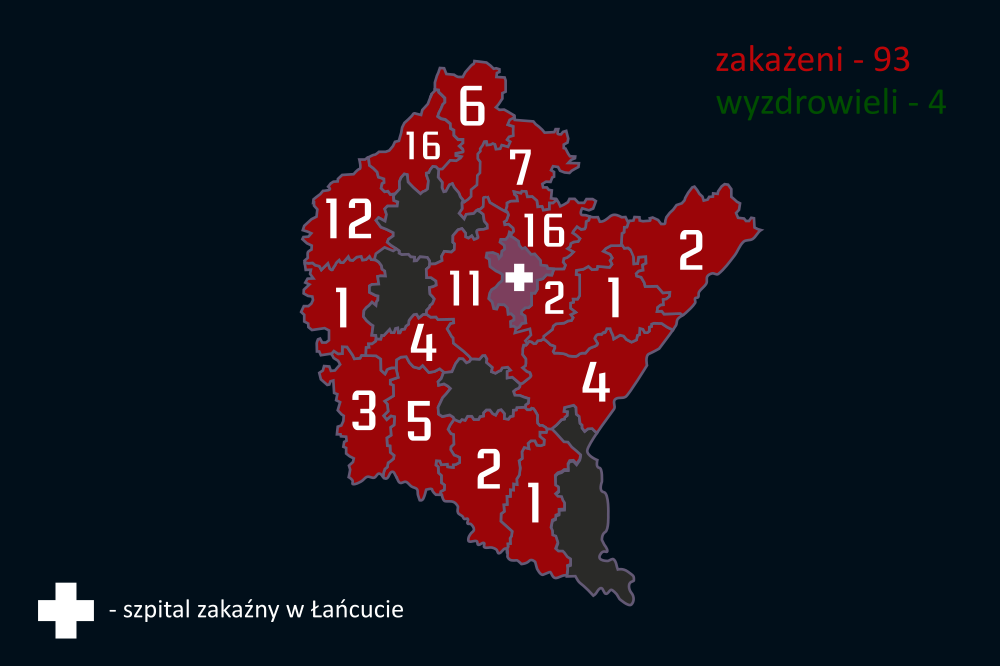 Drugi przypadek KORONAWIRUSA w POWIECIE SANOCKIM! Wśród zakażonych także dziecko - Zdjęcie główne