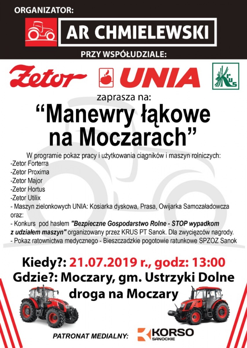 Manewry łąkowe na Moczarach - Zdjęcie główne