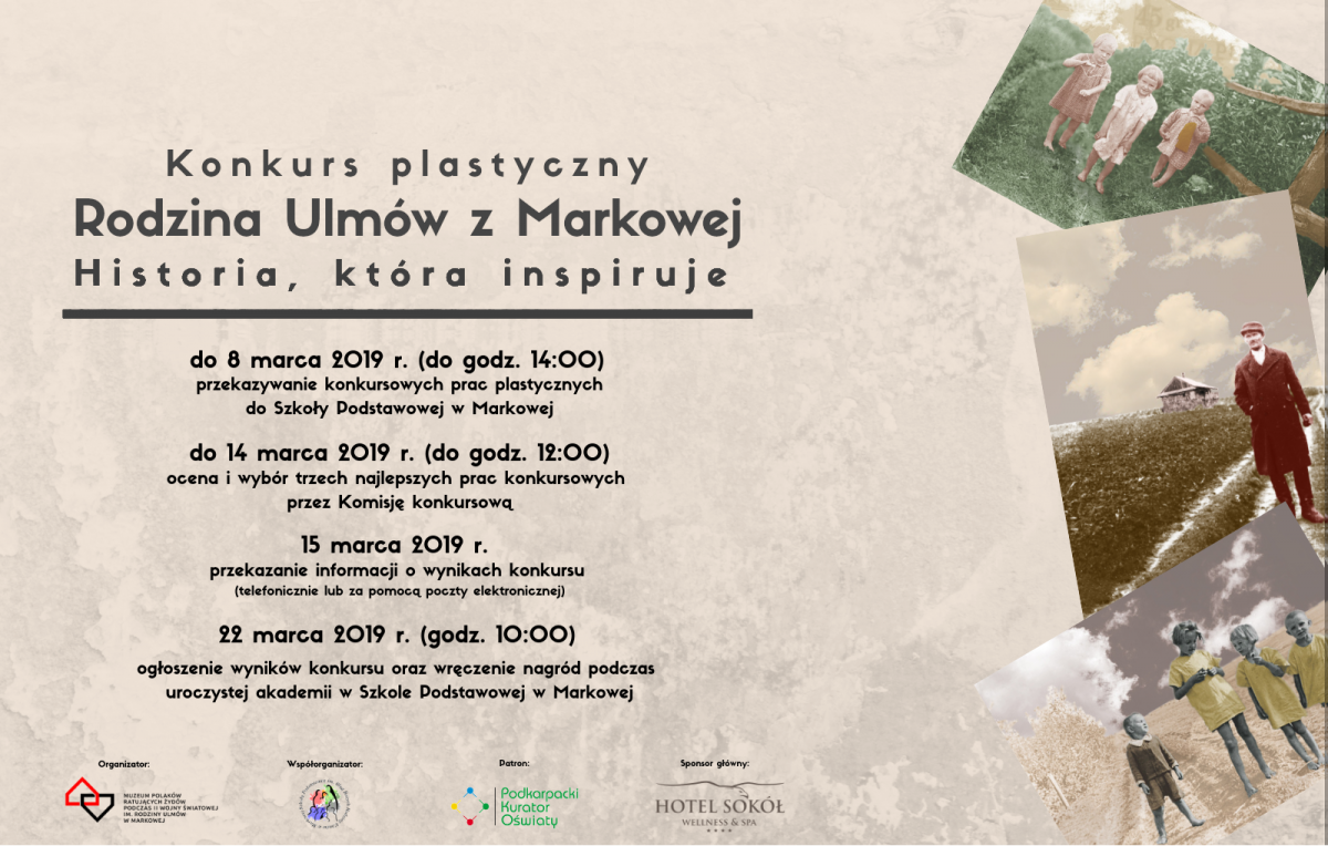 KONKURS: „Rodzina Ulmów z Markowej. Historia, która inspiruje” - Zdjęcie główne
