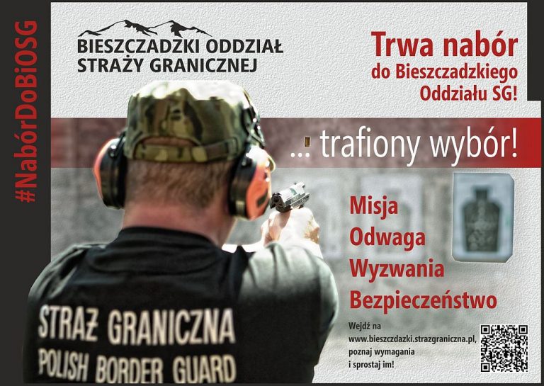 Nabór do Bieszczadzkiego Oddziału Straży Granicznej - Zdjęcie główne