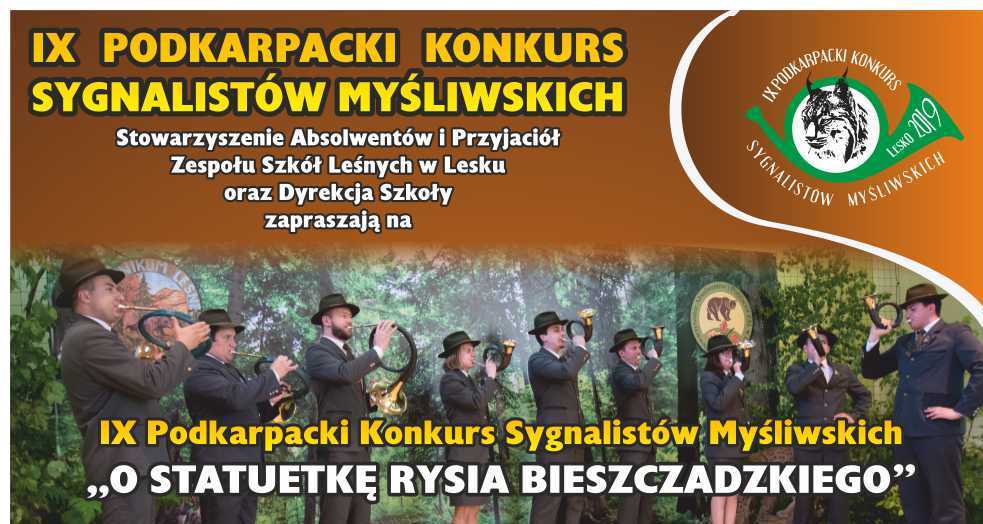 IX Podkarpacki Konkurs Sygnalistów Myśliwskich „o Statuetkę Rysia Bieszczadzkiego” - Zdjęcie główne