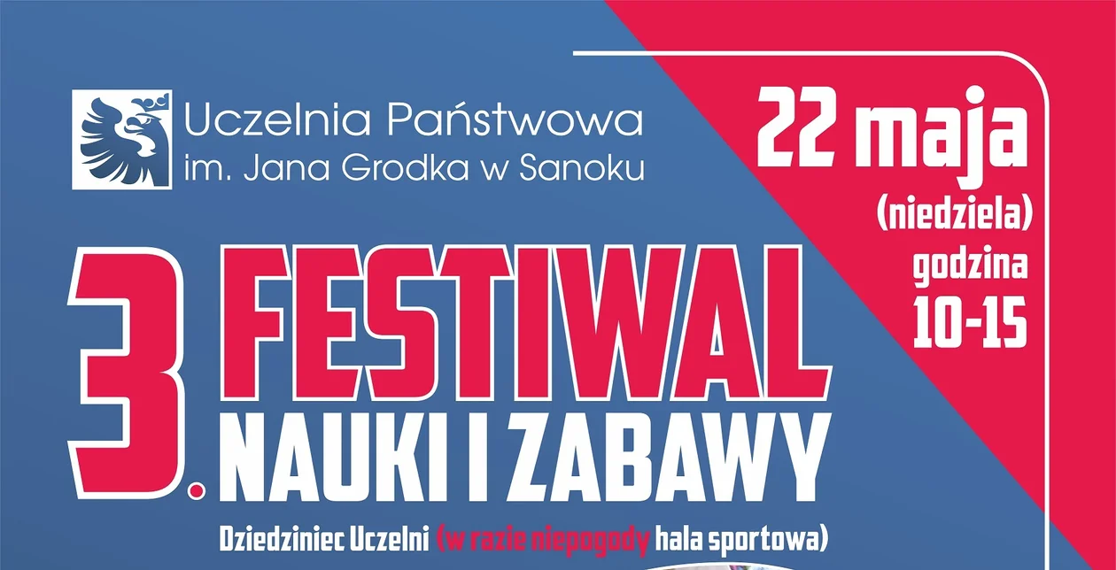 3. Festiwal Nauki i Zabawy na sanockiej Uczelni Państwowej  - Zdjęcie główne