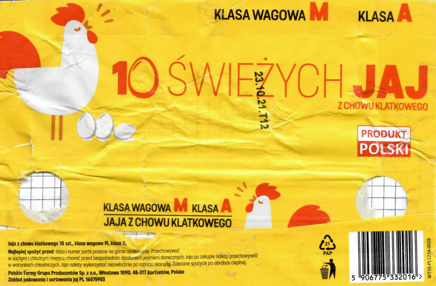 UWAGA! GIS wydał ostrzeżenie: Salmonella na powierzchni skorupek jaj - Zdjęcie główne