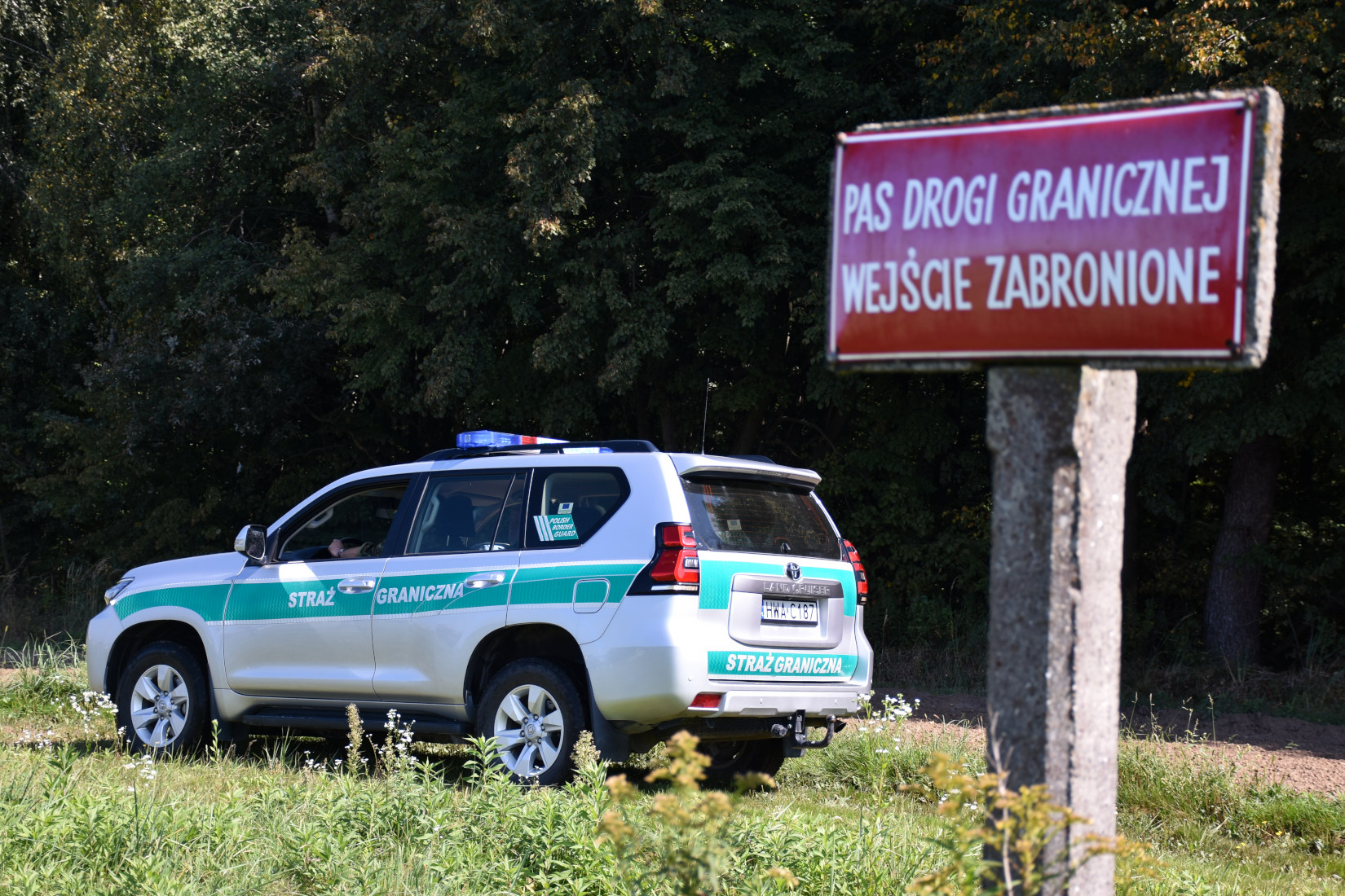 Zatrzymanie dwóch imigrantów z Turcji na przejściu granicznym  - Zdjęcie główne