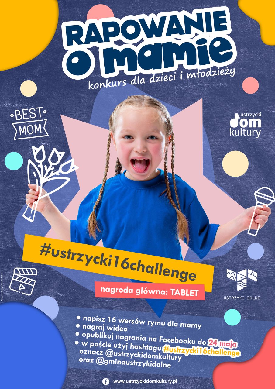 Konkurs rapowanie o mamie, czyli #ustrzycki16challenge  - Zdjęcie główne