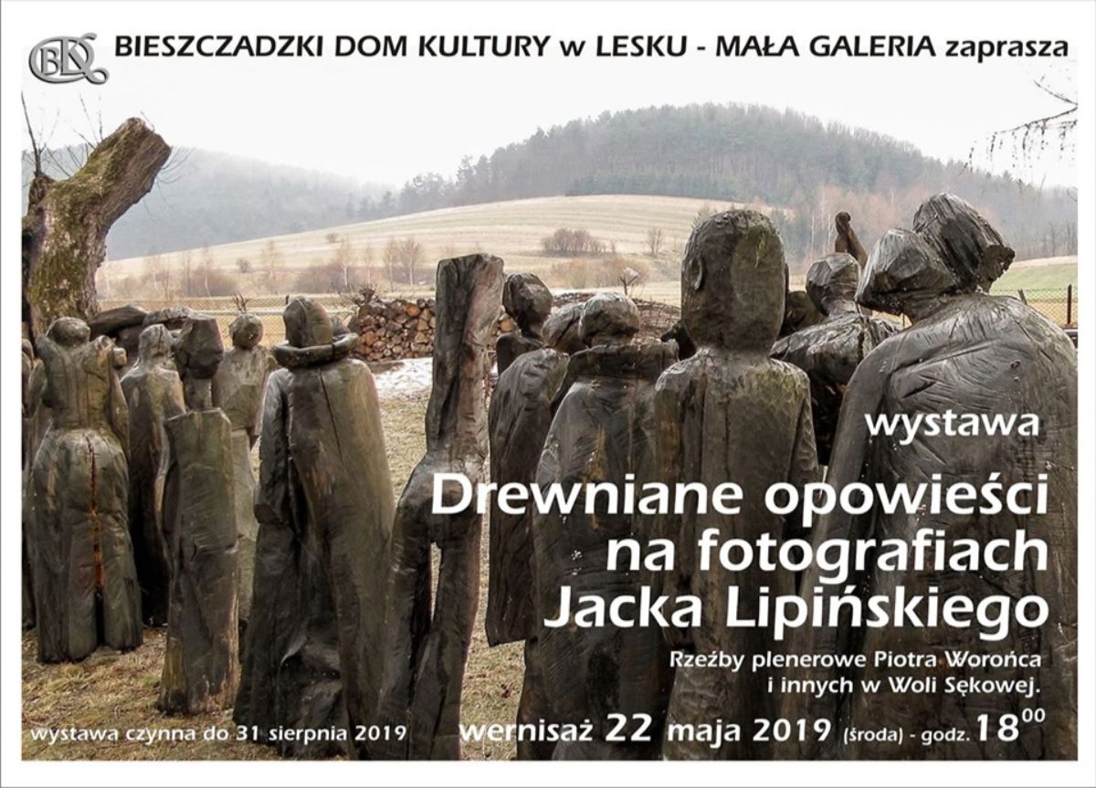 Drewniane opowieści na fotografiach Jacka Lipińskiego - Zdjęcie główne
