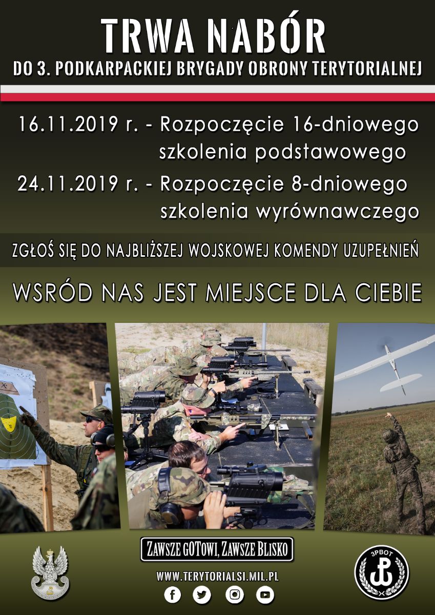 Ostatnie powołania do podkarackich Terytorialsów! - Zdjęcie główne