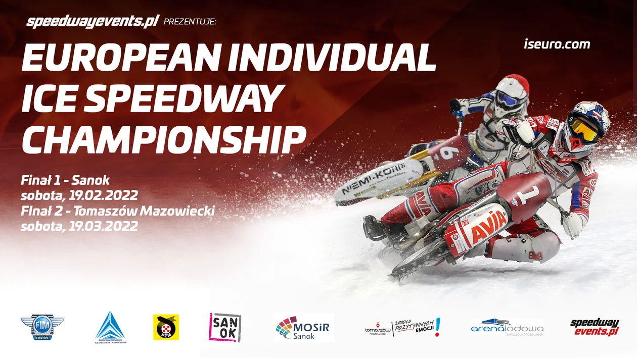 European Individual Ice Speedway Championship w Sanoku i Tomaszowie - Zdjęcie główne