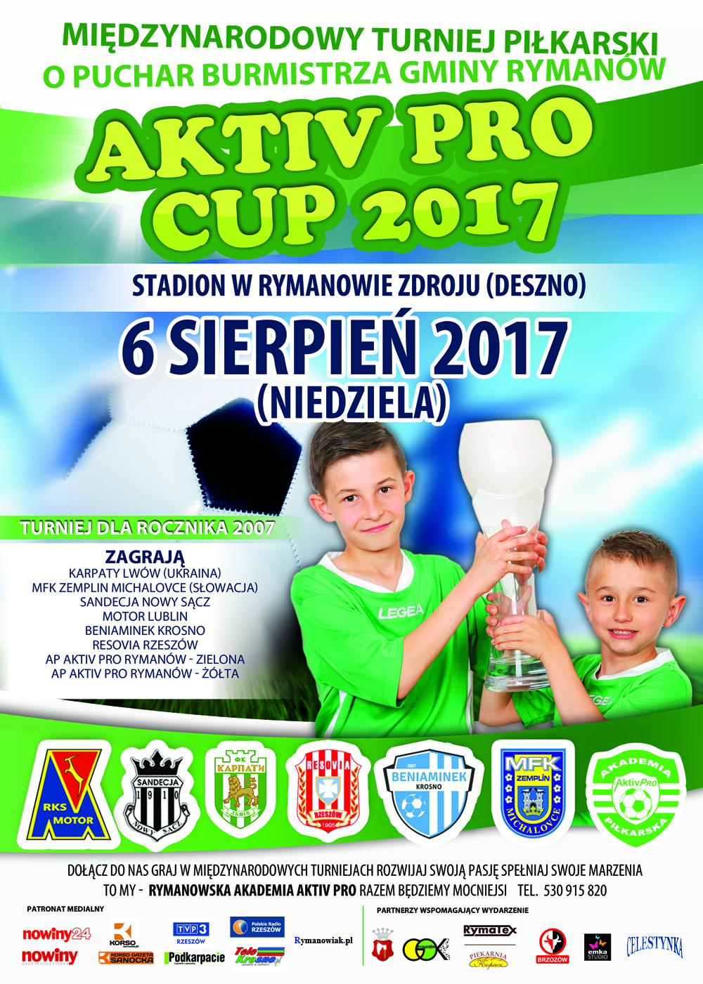Międzynarodowy Turniej Piłkarski - Zdjęcie główne