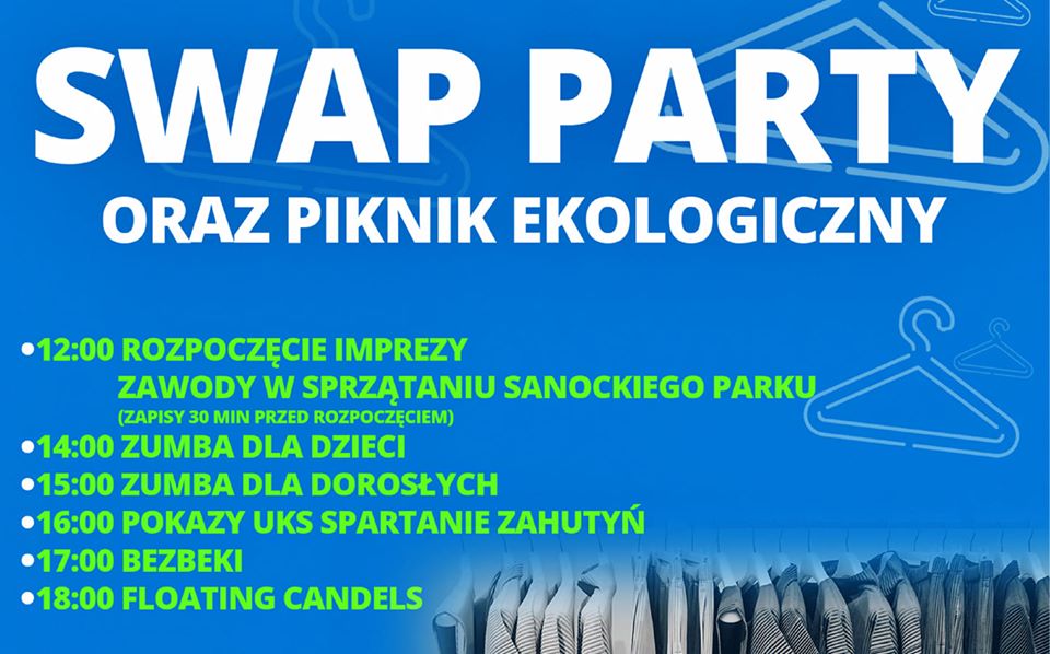 SWAP PARTY oraz Miejski Piknik Ekologiczny w Sanoku - Zdjęcie główne