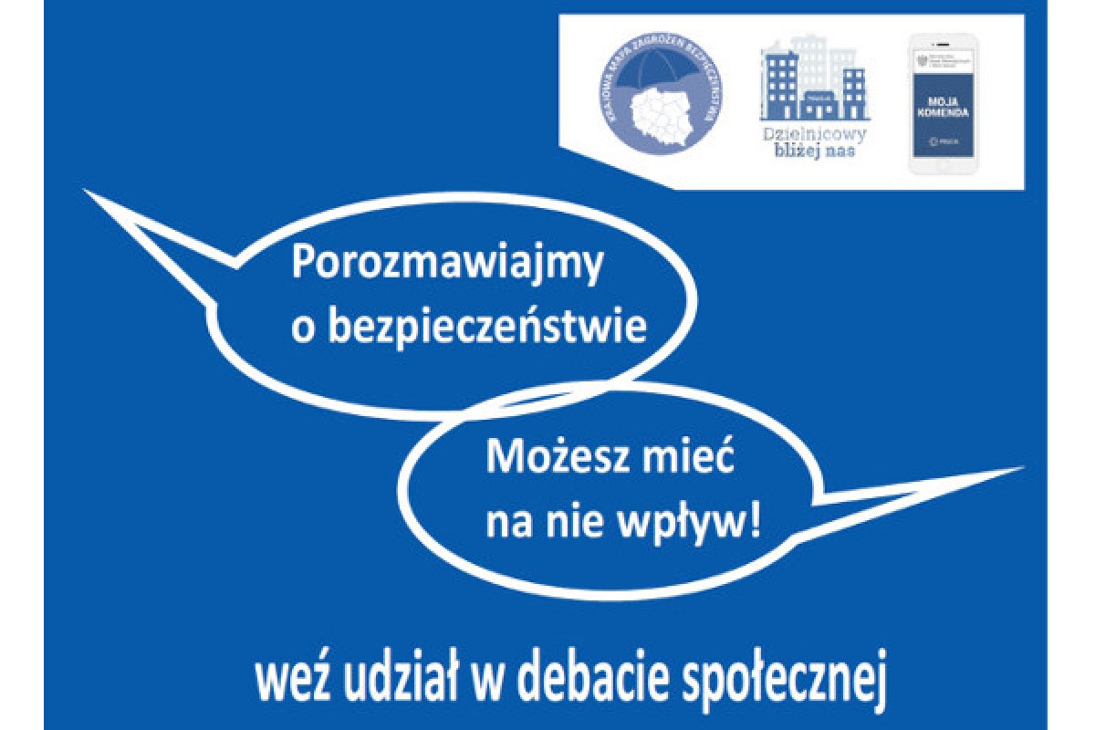 Policja zaprasza mieszkańców na debaty społeczne - Zdjęcie główne