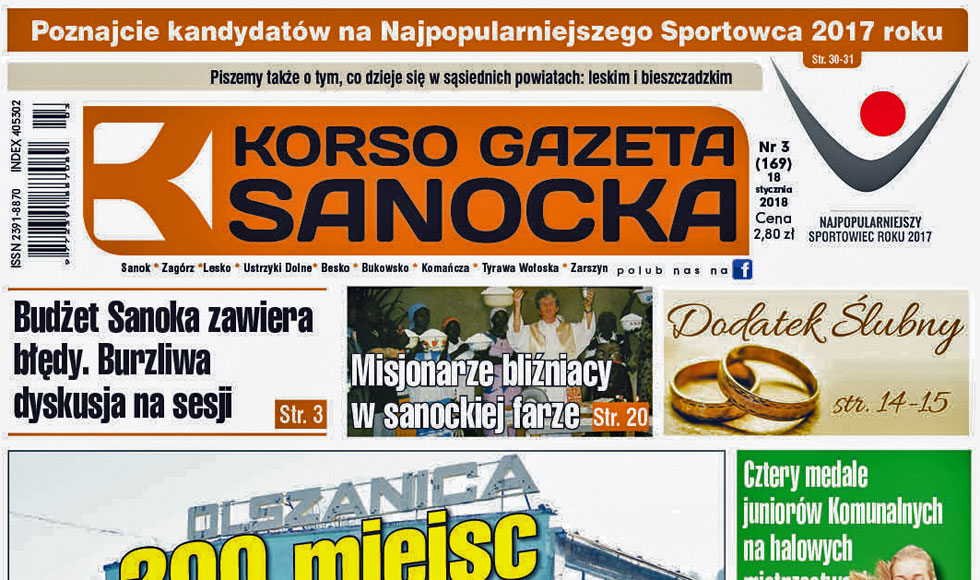 Korso Gazeta Sanocka nr 03/2018 - Zdjęcie główne