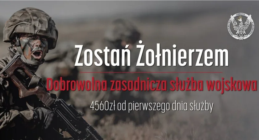 Zostań żołnierzem  dobrowolnej zasadniczej służby wojskowej - Zdjęcie główne