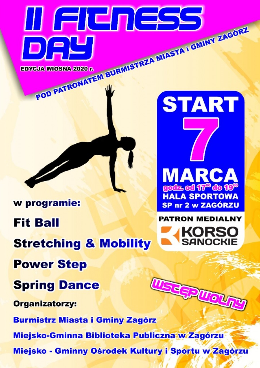 ZAGÓRZ. II FITNESS DAY  - Zdjęcie główne