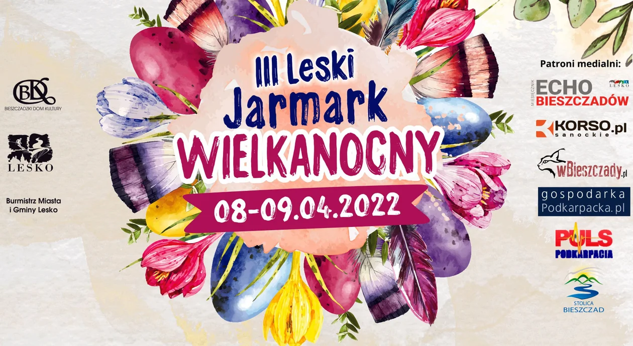 Zapraszamy na III Leski Jarmark Wielkanocny - Zdjęcie główne