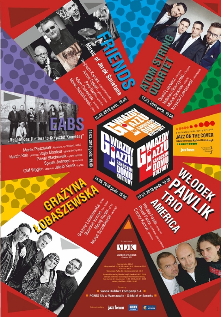 Gwiazdy Jazzu w Sanockim Domu Kultury. Start już w środę! - Zdjęcie główne